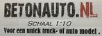 Truck en automodellen van beton., Hobby en Vrije tijd, Modelauto's | Overige schalen, Ophalen, Nieuw, Bus of Vrachtwagen