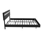 Zwevend Bed Lissabon - 140x200cm - Kunstleer - Incl. LED - Z, Verzenden, Nieuw