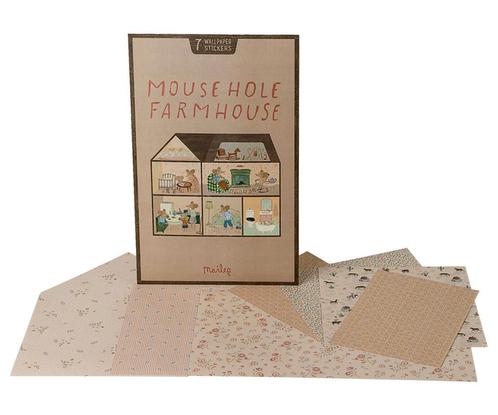 Maileg - Behang voor poppenhuis (boerderij huis farm house), Kinderen en Baby's, Speelgoed | Overig