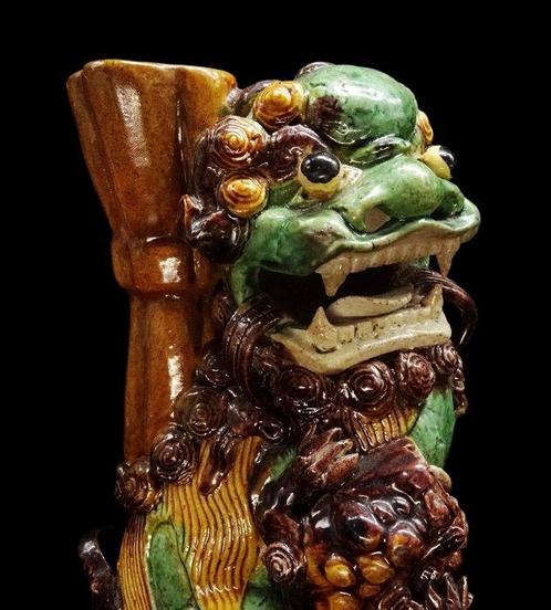 Oud-Chinees - Sancai keramiek - Chien de Fo - Kangxi-periode, Antiek en Kunst, Antiek | Overige Antiek