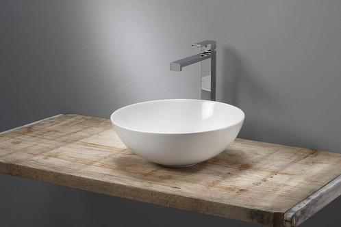 Blinq Ispra opzetwastafel kom 40cm, Huis en Inrichting, Badkamer | Badkamermeubels, Wastafelkast, Nieuw, Verzenden