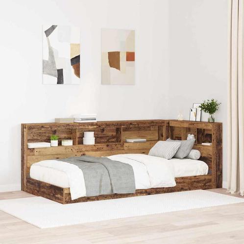 vidaXL Opberghoofdbord met plank Oud hout 90 cm Bewerkt hout, Huis en Inrichting, Slaapkamer | Bedden, Bruin, Nieuw, Hout, Verzenden