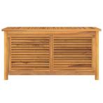Tuinbox met zak 114x50x58 cm massief teakhout (Partytenten), Verzenden, Nieuw