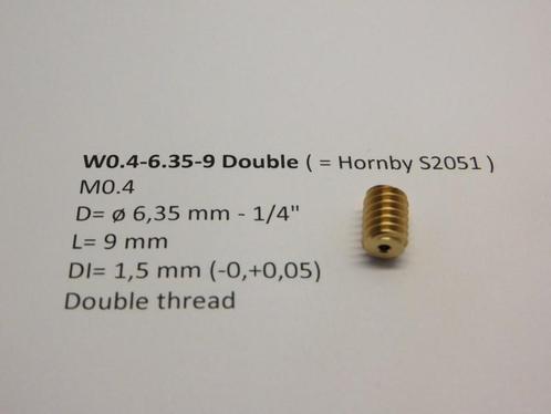 micromotor W0.4-6.35-9 Single wormwiel, Hobby en Vrije tijd, Modeltreinen | N-Spoor, Gelijkstroom, Overige typen, Nieuw, Overige merken