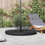 vidaXL Parasolvoeten waaiervormig 4 st zwart, Tuin en Terras, Parasols, Verzenden, Nieuw, Parasolvoet