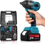 Vesto® Accu Slagmoersleutel 21V - incl. 6x Moerdoppen, Bitad, Doe-het-zelf en Verbouw, Gereedschap | Boormachines, Verzenden, Zo goed als nieuw