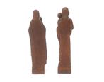 Houten sculptuur Jezus, Maria met kind, verm. HJ (1877-1963), Gebruikt