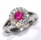 Ring - 14 karaat Witgoud -  1.33ct. tw. Diamant