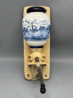 Koffiemolen - Hout - Antieke wandkoffiemolen