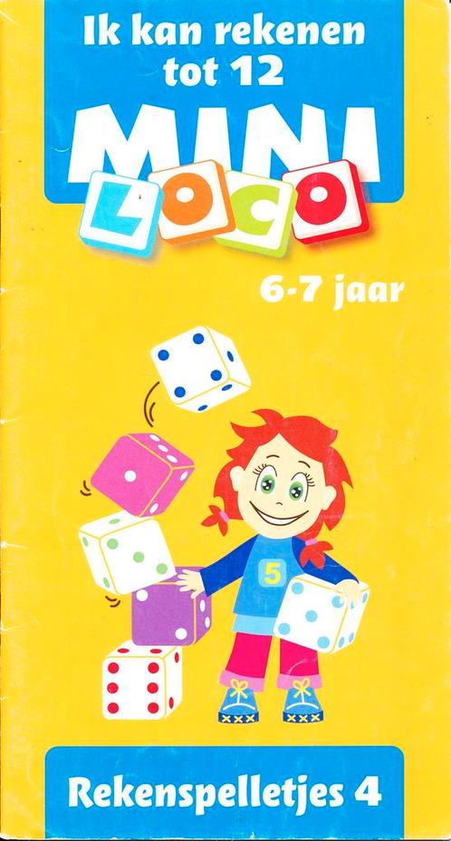 Mini Loco Rekenspelletjes 4, Ik leer rekenen tot 12  (5-6 ja, Boeken, Schoolboeken, Nieuw, Verzenden