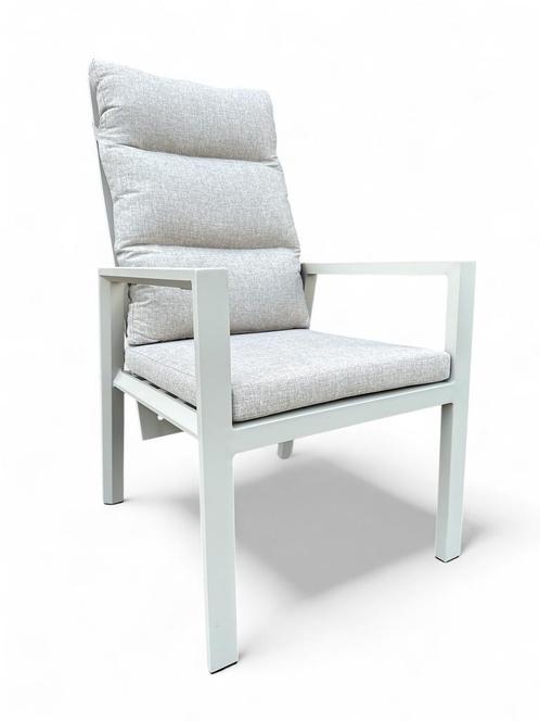 Diningstoel Donato Verstelbaar Beige, Tuin en Terras, Tuinstoelen, Ophalen of Verzenden