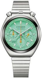 Citizen AN3660-73X Tsuno Bullhead Challenge Timer horloge 38, Staal, Verzenden, Nieuw, Polshorloge