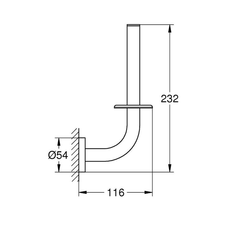 Reserve Toiletrolhouder Grohe Essentials New Wandmontage, Doe-het-zelf en Verbouw, Sanitair, Ophalen of Verzenden