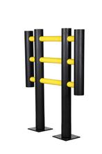 D - flexx Foxtrot machinebeschermingshek - Geel & Zwart -, Verzenden