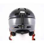 53 54 55 skihelm/snowboardhelm SLOKKER, Black/grey/orange, v, Verzenden, Gebruikt