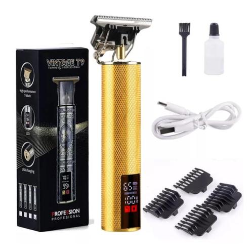 Retro T9 Tondeuse met LCD Scherm - Draadloze Trimmer, Telecommunicatie, Mobiele telefoons | Toebehoren en Onderdelen, Nieuw, Verzenden