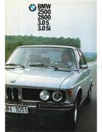 1973 BMW 2500 | 2800 | 3.0S | 3.0SI BROCHURE NEDERLANDS, Nieuw, BMW, Author