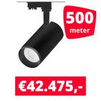 *TIP* LED Railverlichting Cayena Zwart 500 spots + 500M, Ophalen of Verzenden