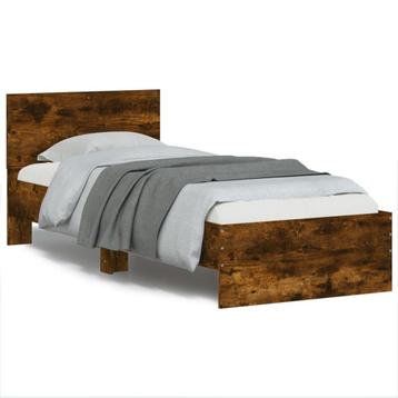 Bewerkt Hout Bed 90x190 - Tweedekansje! Goedkoop slapen beschikbaar voor biedingen