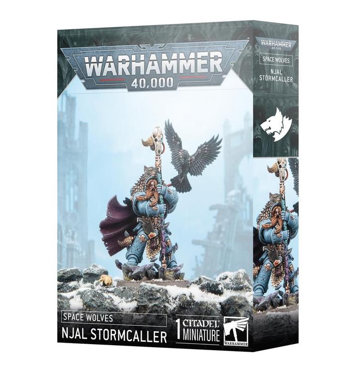 Space Wolves Njal Stormcaller (Warhammer Nieuw), Hobby en Vrije tijd, Wargaming, Nieuw, Ophalen of Verzenden