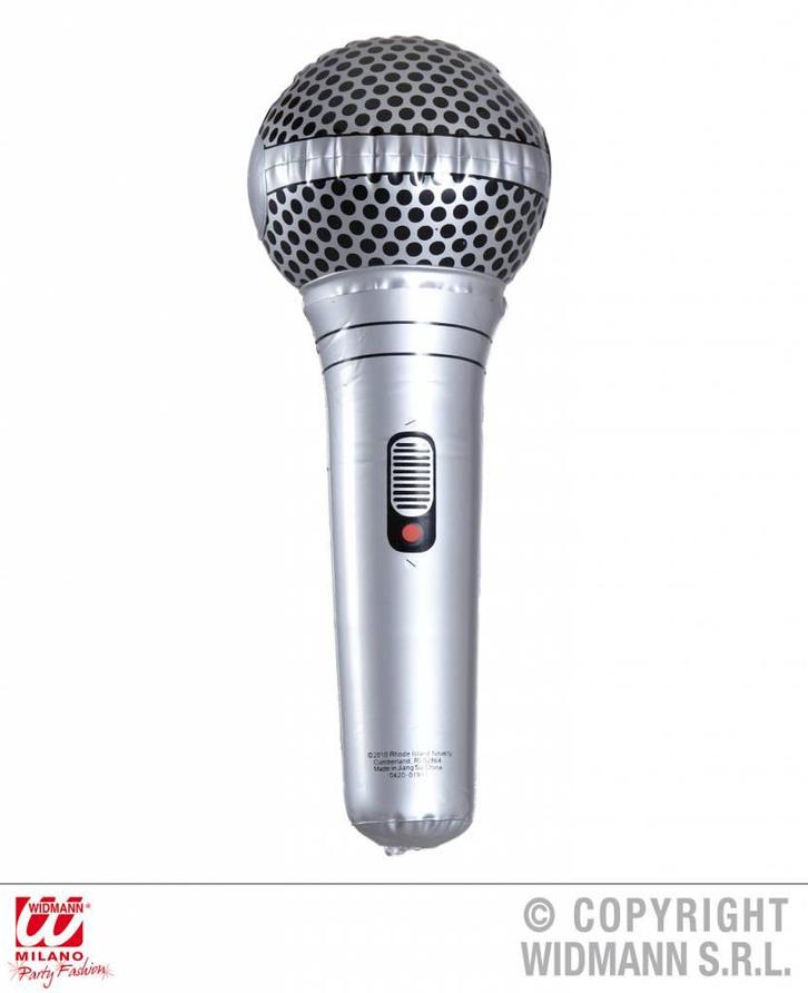 Opblaasbare microfoon, Hobby en Vrije tijd, Feestartikelen, Nieuw, Ophalen of Verzenden