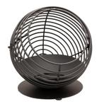Design vuurkorf Atlas - Ø 45 x 47 cm, Huis en Inrichting, Stoelen, Verzenden, Nieuw, Zwart