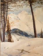 Edward Theodore Compton (1849-1921) - Vue de la montagne