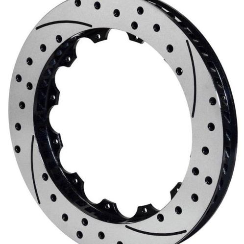 Wilwood Rotor-SV-SRP 72 Iron-LH-BLK-Drill 14.00 x 1.25 - 12, Auto-onderdelen, Remmen en Aandrijving, Ophalen of Verzenden