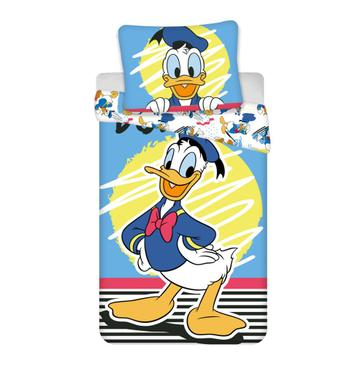 Kinderdekbedovertrek Donald Duck - katoen - 140x200 + 70x90 beschikbaar voor biedingen