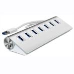 DrPhone - Aluminium USB Hub - 7 USB 3.0 poorten - Multi Adap, Nieuw, Verzenden