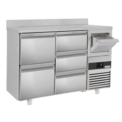 GGM Gastro | Bar & Dranken koelwerkbank PREMIUM - 1580x600mm, Zakelijke goederen, Horeca | Meubilair en Inrichting, Verzenden