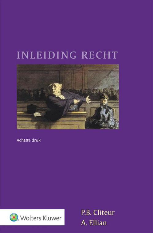 9789013172690 Inleiding Recht | Tweedehands, Boeken, Schoolboeken, Zo goed als nieuw, Verzenden