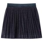vidaXL Kinderrokje met glitters 92 marineblauw, Verzenden, Nieuw