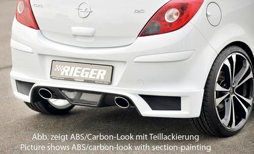 Rieger achteraanzetstuk | Corsa D: 07.06-12.10 (tot Facelift, Auto-onderdelen, Carrosserie en Plaatwerk, Nieuw, Opel, Verzenden