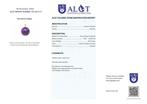 Geen Reserve - ALGT Gecertificeerd - Natuurlijke Charoiet, Verzamelen, Mineralen en Fossielen
