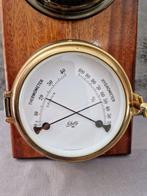 Schatz - Weerstation - Glas, Hout, Messing