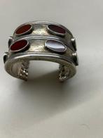 Zilver, karneool - Armband - Tekke, Turkmenistan, Antiek en Kunst