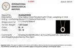 Hanger - 18 karaat Geel goud - 1.07ct. tw. - Diamant -