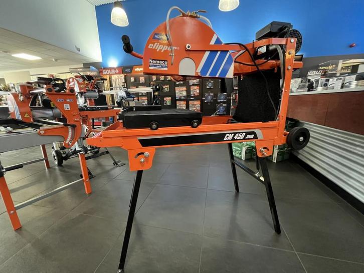 Norton Clipper Junior CM450 steenzaagmachine gebruikt, Zakelijke goederen, Machines en Bouw | Overig, Ophalen of Verzenden