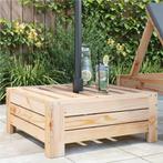 vidaXL Parasolvoetbedekking massief grenenhout, Tuin en Terras, Parasols, Verzenden, Nieuw, Minder dan 1 meter, Parasolvoet