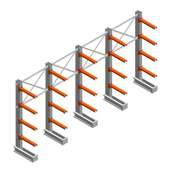 Aanbieding: Voordeelrij medium draagarmstelling IT, Zakelijke goederen, Kantoor en Winkelinrichting | Magazijn, Stelling en Opslag