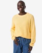 HEMA Damestrui Olena fijngebreid geel, Verzenden, Nieuw