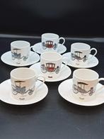 Ancienne Fabrique Royale Limoges - Koffieservies (12) -, Antiek en Kunst, Antiek | Meubels | Tafels