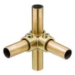 Hoekstuk goudkleur 33,7 mm, Doe-het-zelf en Verbouw, IJzerwaren en Bevestigingsmiddelen, Verzenden, Nieuw