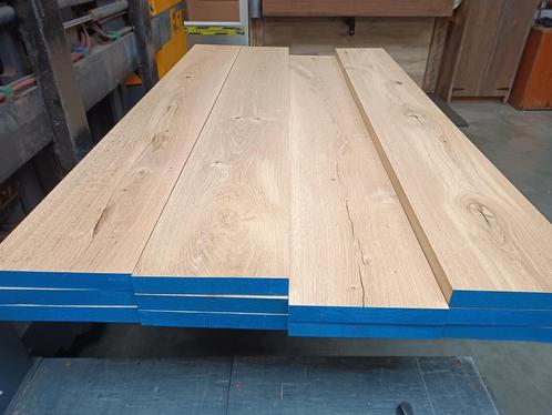 40x280 MM brede geschaafde gedroogde eiken houten planken, Doe-het-zelf en Verbouw, Hout en Planken, Plank, Nieuw, 25 tot 50 mm