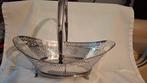 D. Aubert - Mand - .925 zilver - Grote broodmand met hengsel