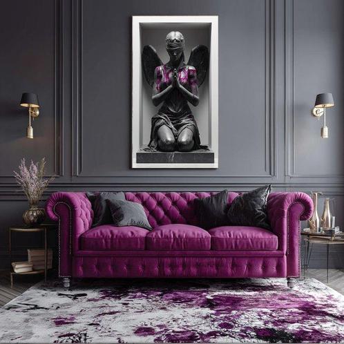 Artxlife - Hope Black Marble Angel Pray [XXL], Antiek en Kunst, Antiek | Boeken en Bijbels