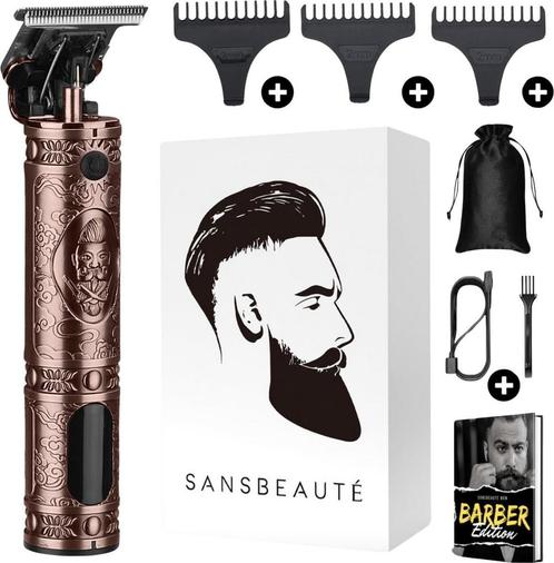 Professionele Draadloze T-blade Tondeuse Sansbeauté® Buddha, Sieraden, Tassen en Uiterlijk, Uiterlijk | Gezichtsverzorging, Zo goed als nieuw