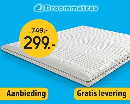 Koudschuim topdek matras 180x220 cm topper 9 cm dik, Huis en Inrichting, Slaapkamer | Matrassen en Bedbodems, 180 cm, 220 cm, Tweepersoons