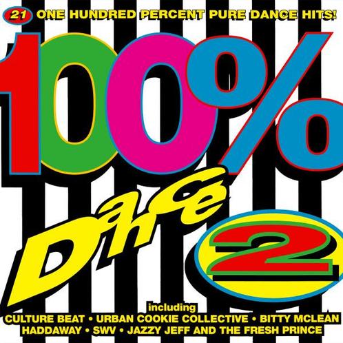 cd - Various - 100 proc.  Dance 2, Cd's en Dvd's, Cd's | Overige Cd's, Zo goed als nieuw, Verzenden